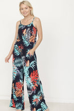 Load image into Gallery viewer, Tropical Spaghetti Strap Jumpsuit
