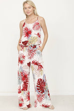 Load image into Gallery viewer, Tropical Spaghetti Strap Jumpsuit
