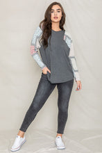 Load image into Gallery viewer, Long Sleeve Patchwork Tunic
