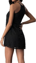 Load image into Gallery viewer, JUNIOR&#39;S SHORT LACE PARTY DRESS
