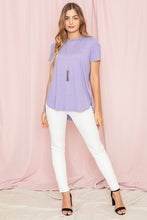 Load image into Gallery viewer, Solid Side Slit High Low Tunic
