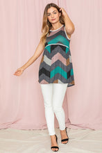 Load image into Gallery viewer, Pom Pom Chevron Top
