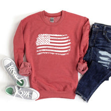 Load image into Gallery viewer, USA Flag Graphic Sweatshirt

