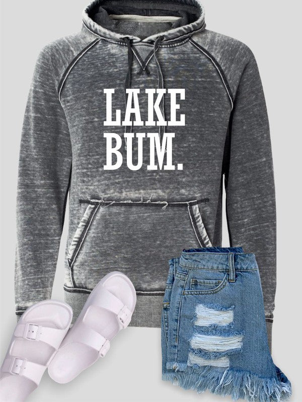 Lake Bum Vintage Hoodie