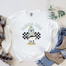 Load image into Gallery viewer, Always Cold Snowman Graphic Sweatshirt
