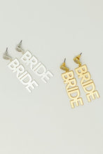 Load image into Gallery viewer, Say I Do Bride Earrings

