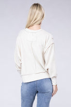 Load image into Gallery viewer, Brushed Melange Hacci Oversized Sweater
