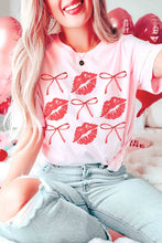 Load image into Gallery viewer, PLUS SIZE - BOWS AND KISSES Graphic T-Shirt
